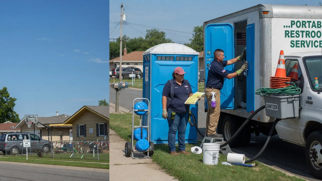 Portable Toilet Rental in La Porte City, IA near me